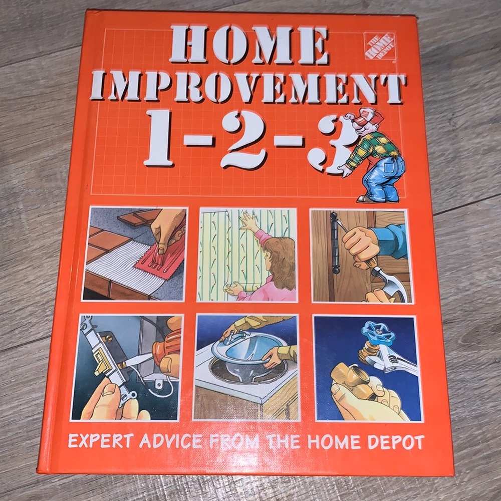 Home Improvement 123 Home Depot hardback book